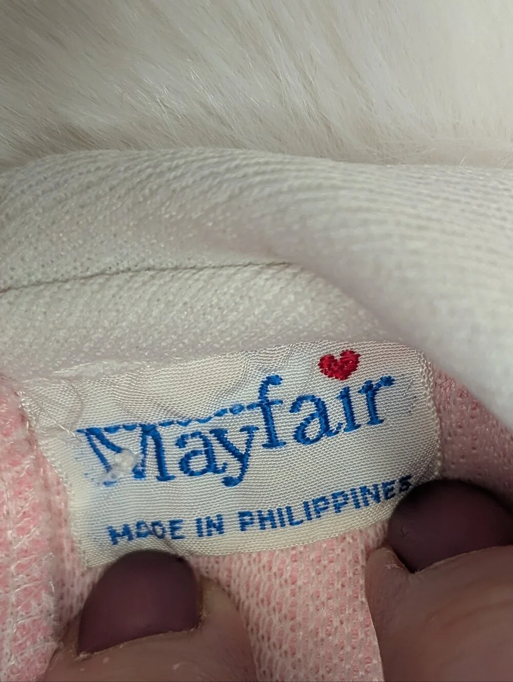 Vgt 1980s Mayfair Infant 2 Piece Collared Outfit